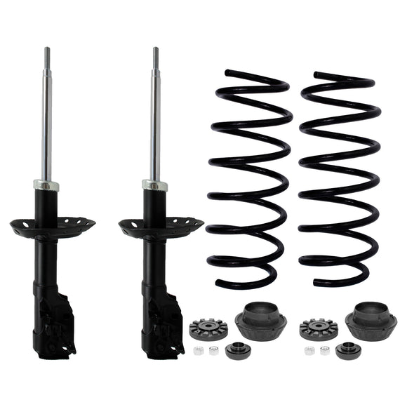 Kit Original Resortes, Amortiguadores y Bases Honda Fit 09-14 Del Kit X6