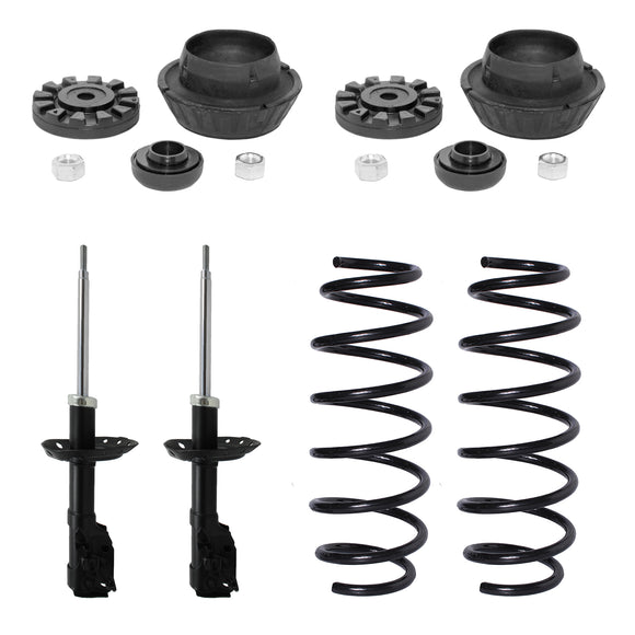 Kit Original Resortes, Amortiguadores y Bases Honda City 09-13 Del Kit X6