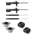 Kit Original Amortiguadores y Bases Ford Fiesta 4.0 Cil 2014-2018 8 Piezas Del y Tras-1