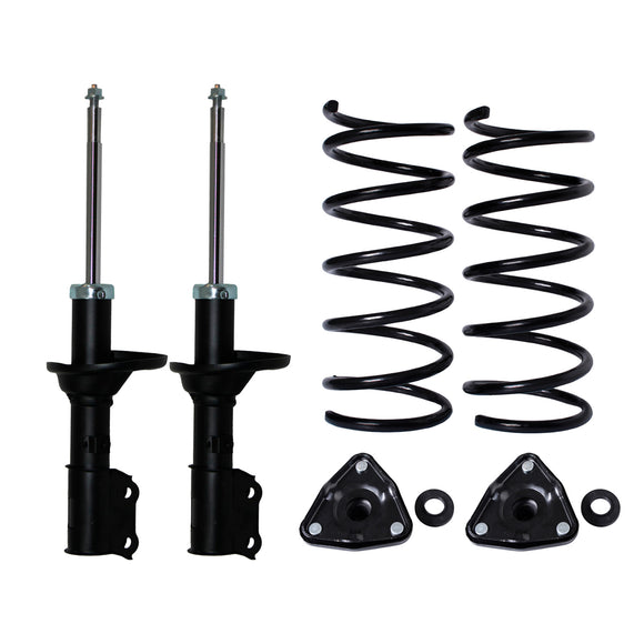 Kit Original Resortes, Amortiguadores y Bases Hyundai Atos 00-12 Delanteros Kit 6 Piezas
