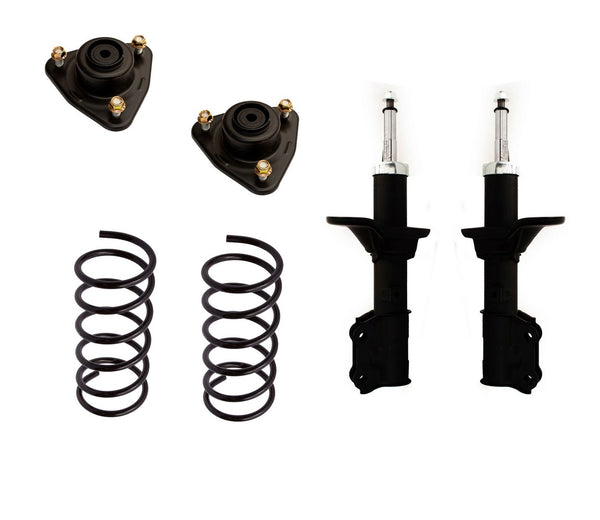 Kit Original Resortes, Amortiguadores y Bases Hyundai Atos 00-12 Delanteros Kit 6 Piezas