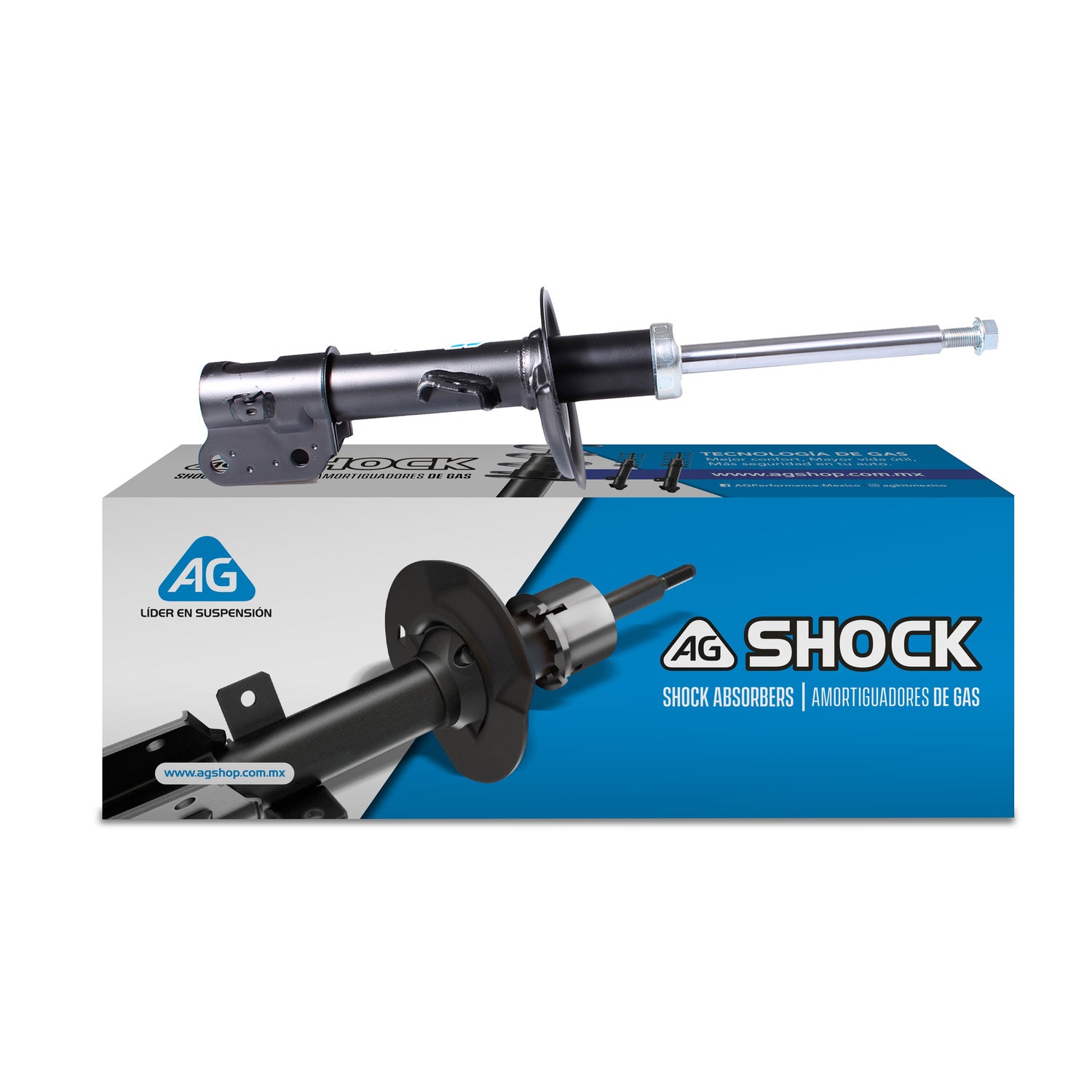 Amortiguador Original Ag Shock Chevrolet Beat (Incluye Beat Activ) 2018-2021 Delantero Derecho