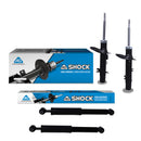 Amortiguadores Originales AG Shock Peugeot 208 2014-2023 Delanteros y Traseros-1