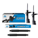 Amortiguadores Originales AG Shock Dodge Caravan 1996-2000 4 Piezas-1