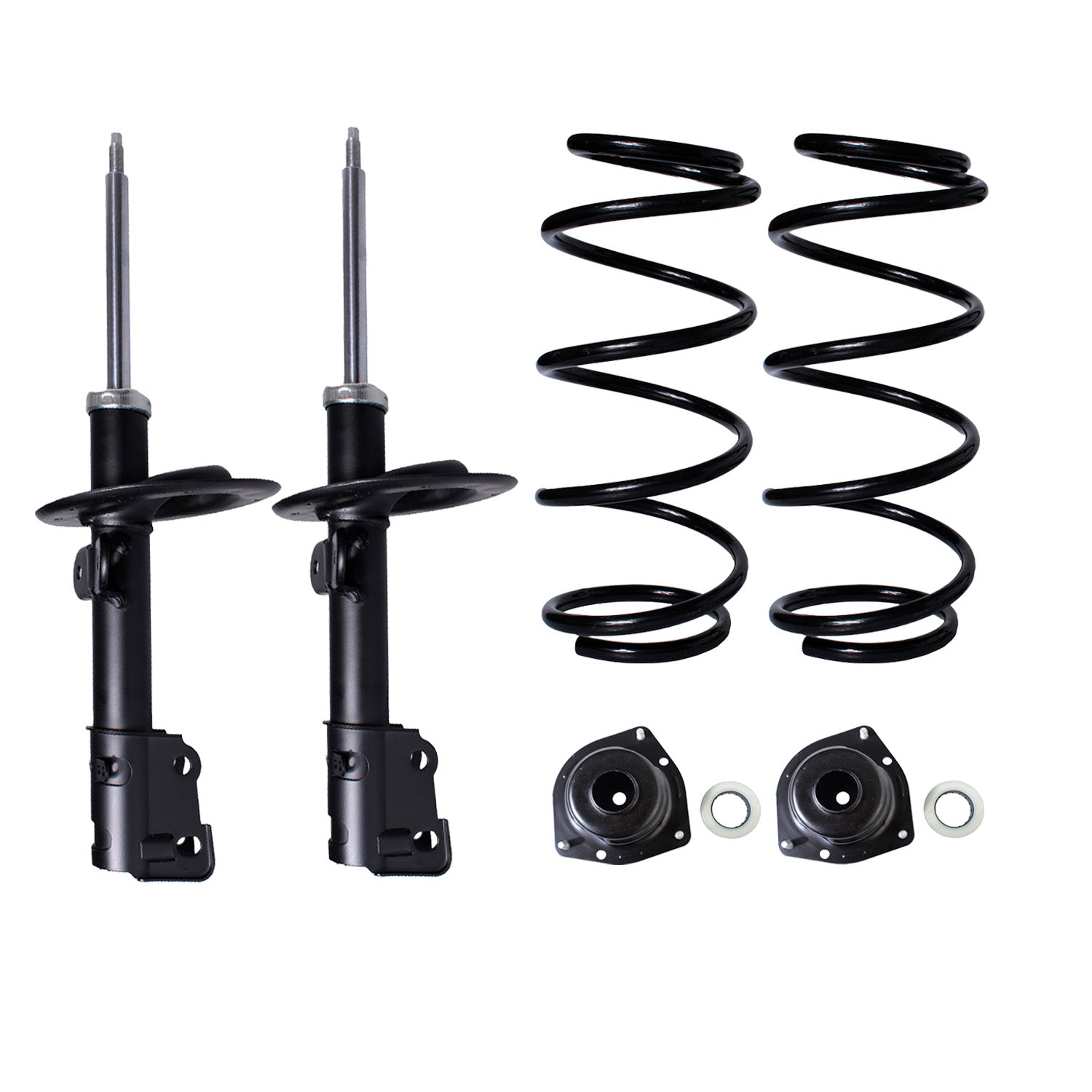 Kit Original Resortes, Amortiguadores y Bases Dodge G Caravan 96-00 Delanteros Kit 6 Piezas