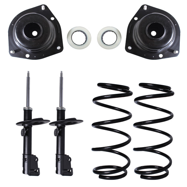 Kit Original Resortes, Amortiguadores y Bases Dodge Caravan 96-00 Delanteros Kit 6 Piezas