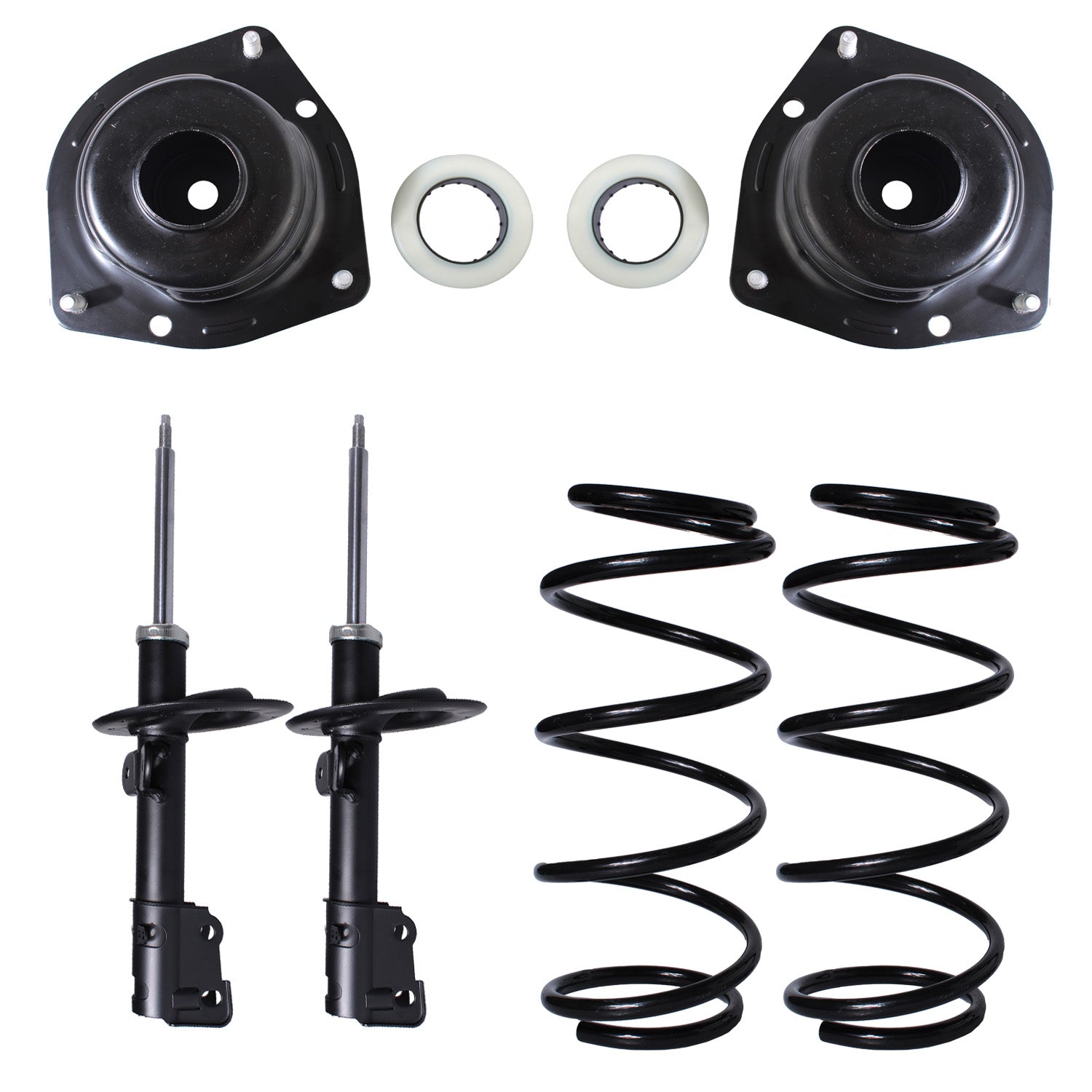 Kit Original Resortes, Amortiguadores y Bases Dodge G Voyager 96-00 Delanteros Kit 6 Piezas