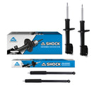 Amortiguadores Originales AG Shock Suzuki S Cross 2014-2023 Delanteros y Traseros-1