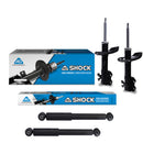 Amortiguadores Originales AG Shock Toyota Prius 2016-2023 Delanteros y Traseros-1