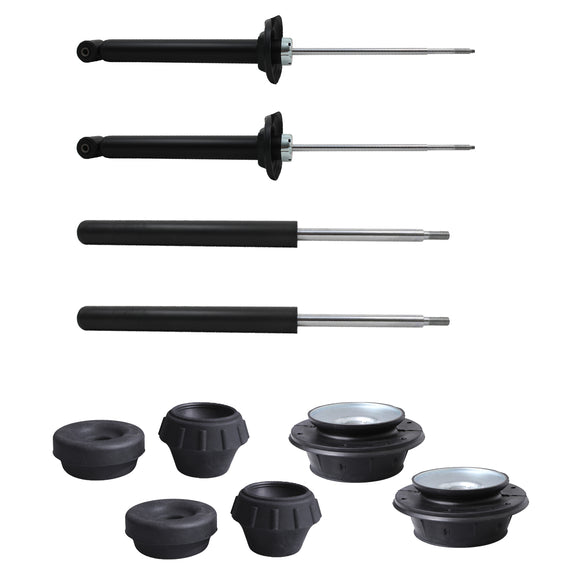 Kit Original Amortiguadores y Bases Volkswagen Pointer 2000-2009 Delantero y trasero