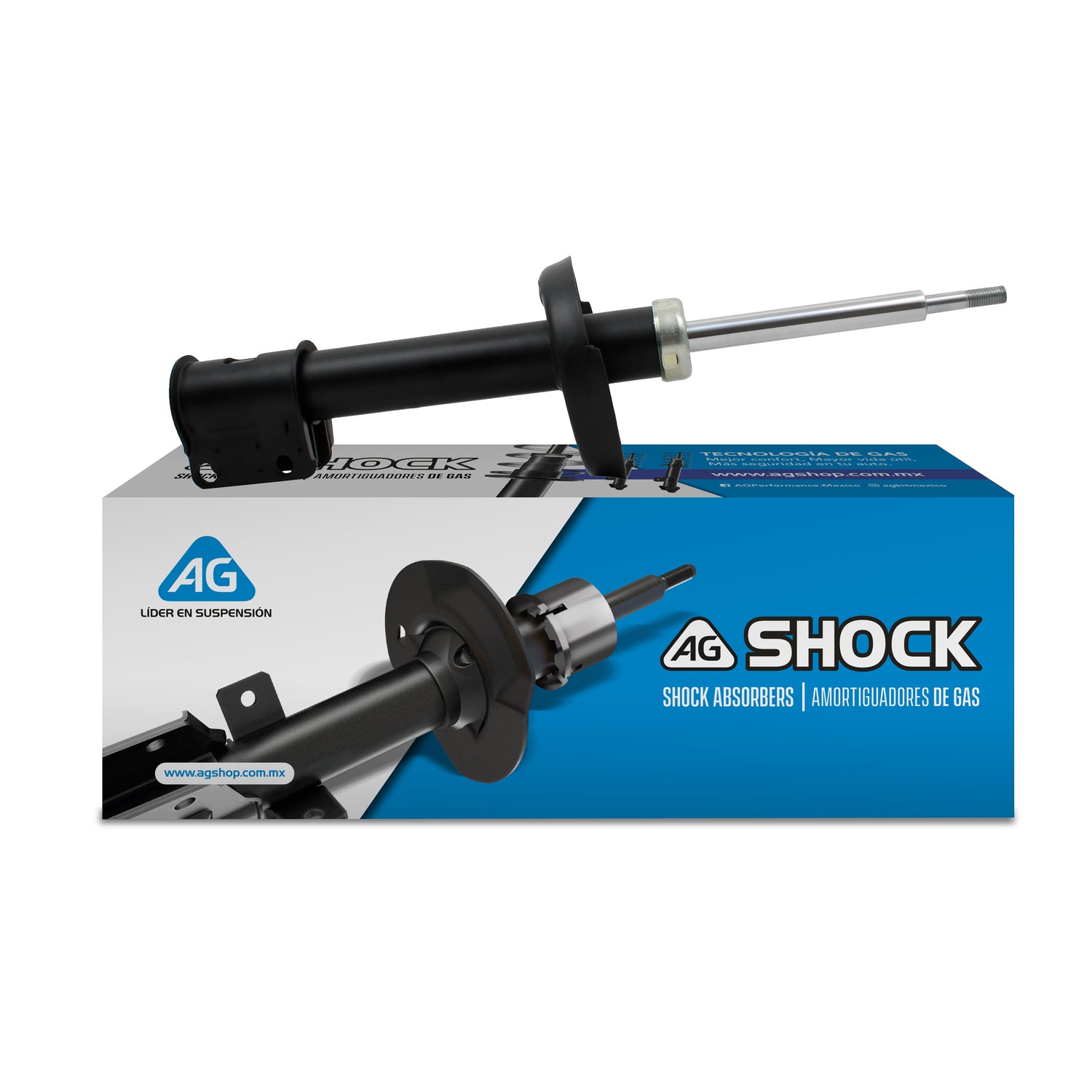 Amortiguador Original Ag Shock Chevrolet Chevy Todos Cargo 1998-2003 Delantero Derecho