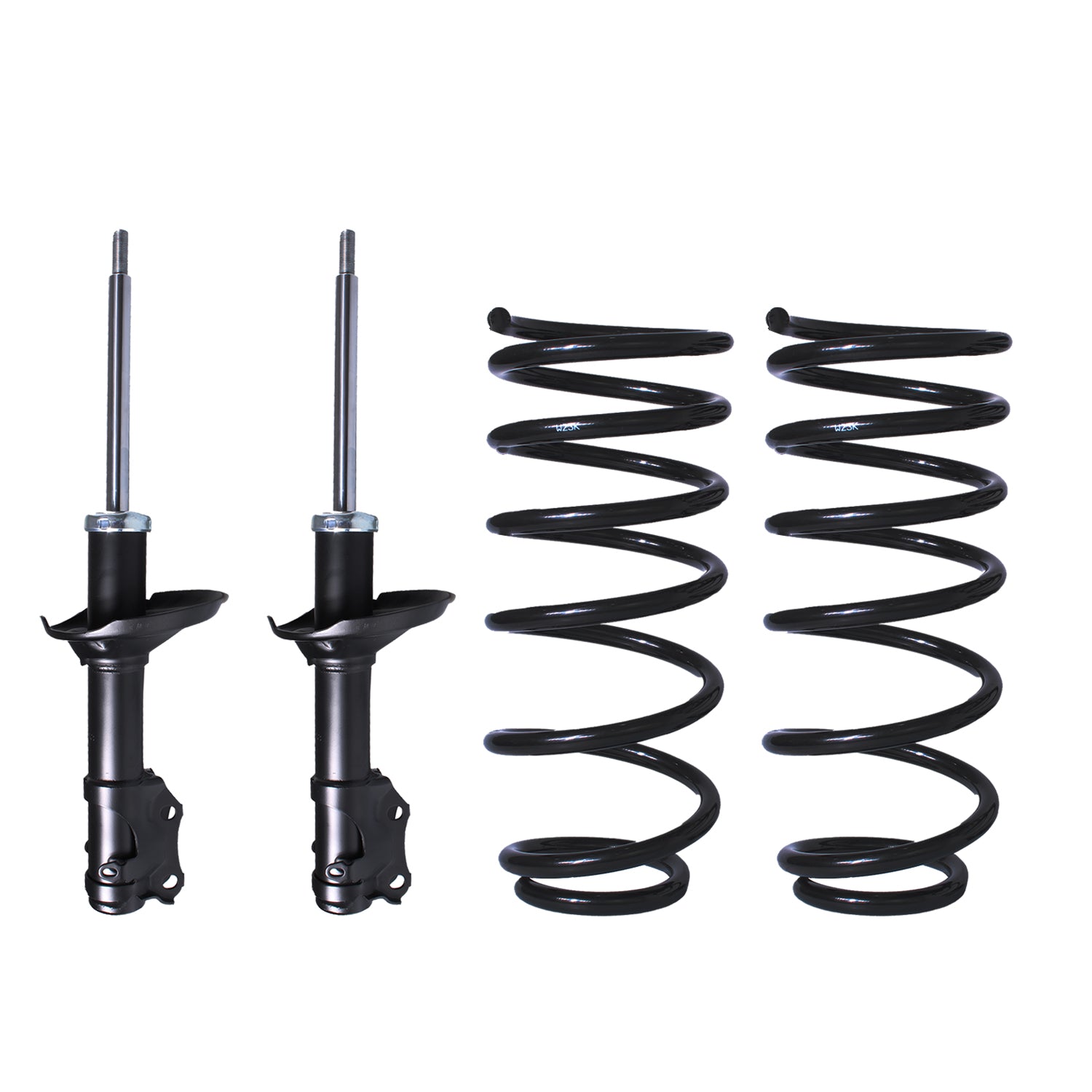 Kit Original Resortes y Amortiguadores Volkswagen Jetta Ii 85-92 Delanteros Kit 4 Piezas (Aro Grande)
