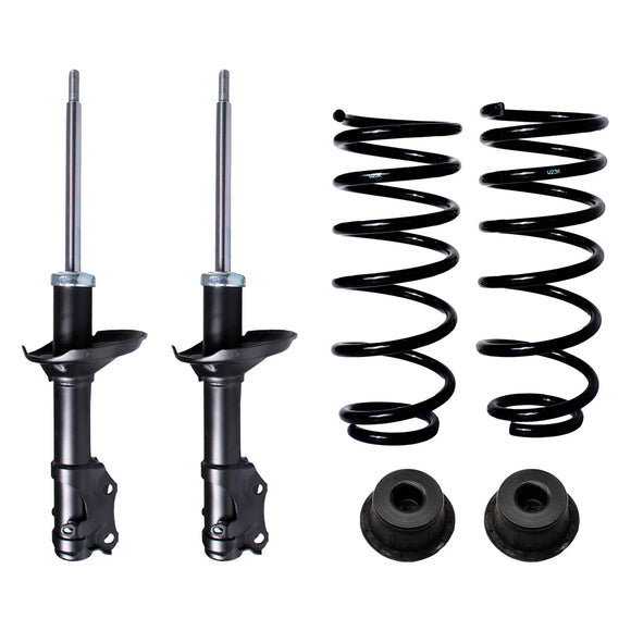 Kit Original Resortes, Amortiguadores y Bases Volkswagen Golf A2 1987-1992 Delanteros 6 piezas