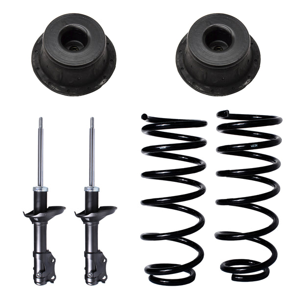 Kit Original Resortes, Amortiguadores y Bases Volkswagen Golf Ii 87-92 Del X6 (Aro Grande)