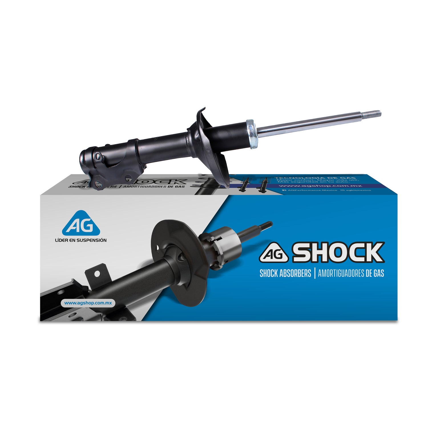 Amortiguador Original Ag Shock Volkswagen Golf A3 1992-1999 Delantero Izquierdo