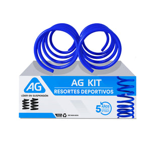 Resortes Deportivos AG Kit Dodge Neón 2000-2006 Par Trasero
