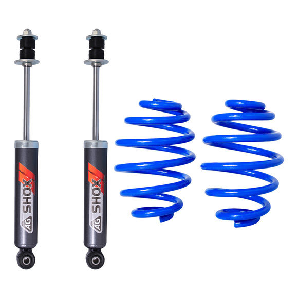 Resortes Deportivos y Amortiguadores Deportivos AG Chevrolet Chevy 1997-2010 Traseros