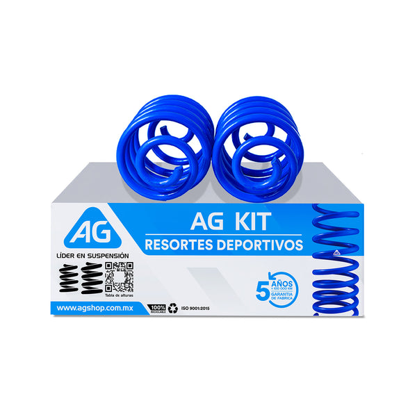 Resortes Deportivos Ag Chevy 1997-2010 Traseros