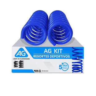 Resortes AG Kit Ford Mustang 4 & 6 Cyl 79-04 Par Delantero