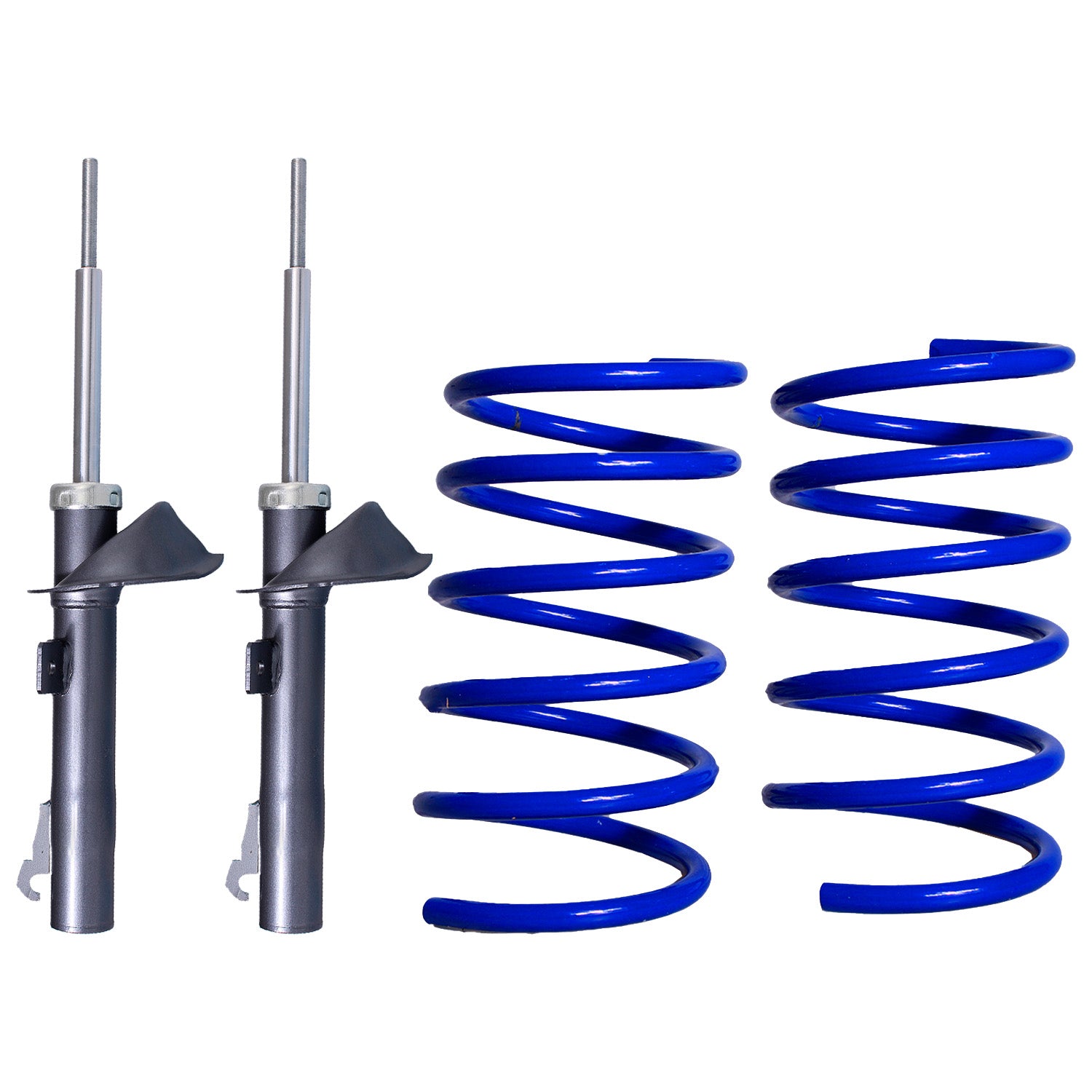 Kit Deportivo Resortes Ag Kit y Amortiguadores Ag Shox Ford Fiesta Ikon (Sedán) 1998-2010 Delanteros