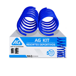 Resortes Deportivos AG Kit Ford Ikon Par Delantero