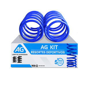 Resortes Deportivos AG Kit Nissan Sentra (B15) 2000-2006 Par Delantero