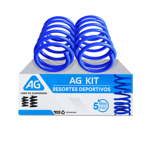 Resortes Deportivos AG Kit Nissan Sentra (B15) 2000-2006 Par Trasero