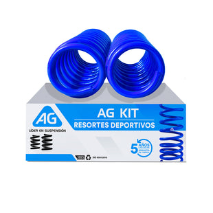 Resortes Deportivos AG Kit Mitsubishi Lancer 2002-2007 Traseros