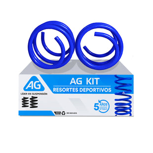 Resortes Deportivos AG Kit Mini Cooper (Incluye "S" Model, R50, R52 ,R53) 2002-2006 Delanteros