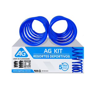 Resortes AG Kit Nissan Sentra 2 & 4 91-94 Par Delantero