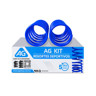 Resortes Deportivos AG Kit Nissan Tsuru 1988-2014 Traseros