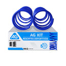 Resortes Deportivos AG Kit Peugeot 206 1999-2009 Par Delantero-1