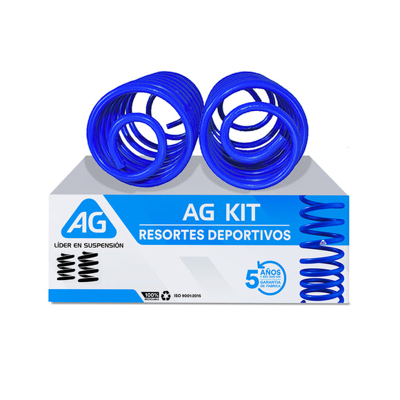 Resortes Deportivos AG Kit Pontiac G4/G5 2006-2008 Par Trasero