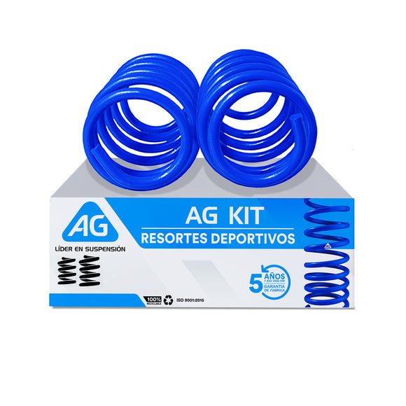 Resortes AG Kit Honda Civic (Brasil, Excluye SI) (EXS y LXS) 2006-2011 Par Delantero