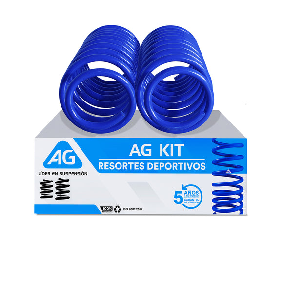 Resortes AG Kit Mitsubishi Eclipse Gt 06-08 Par Trasero