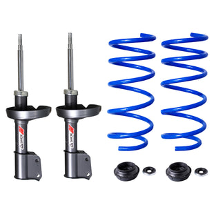 Resortes Deportivos, Amortiguadores Deportivos y Bases AG Renault Clio 2002-2010 Delanteros