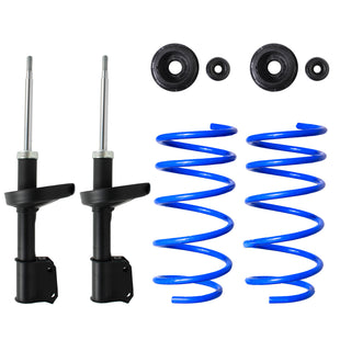 Kit Resortes Deportivos, Amortiguadores y Bases Renault Clio 2002-2008 Delanteros