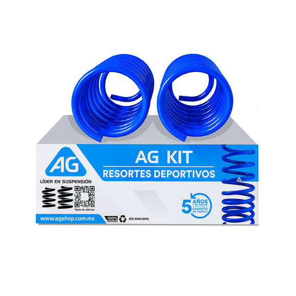 Resortes Deportivos AG Kit Volkswagen Caribe 80-87 Delantero