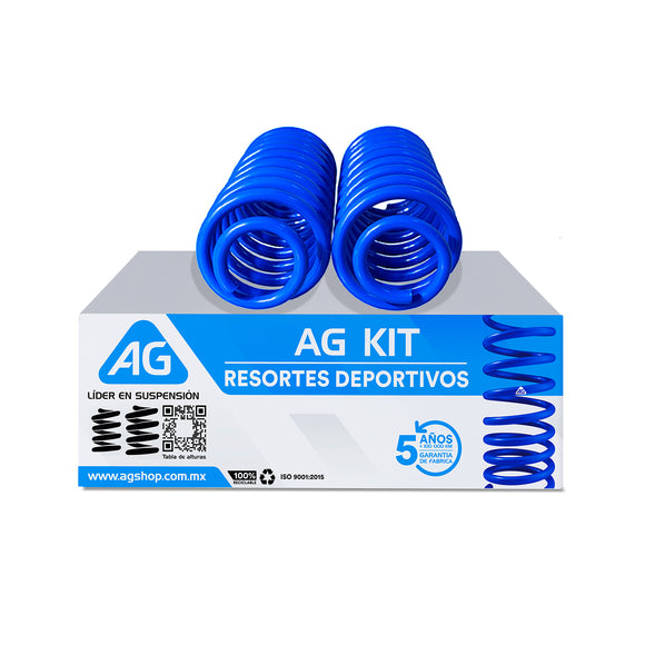 Resortes Deportivos AG Kit Volkswagen Golf A2 1987-1992 Traseros