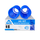 Resortes Deportivos AG Kit Volkswagen Golf A3 (Alemán, Aro Chico) 1995-1998 Traseros-1
