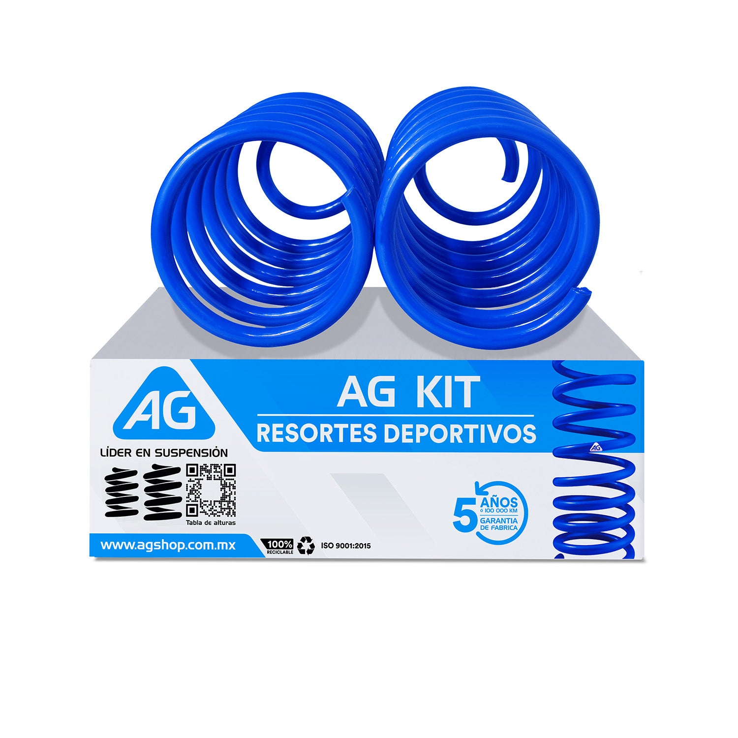 Resortes Deportivos AG Kit Volkswagen Golf A3 95-99 Aro Ch Par Delantero