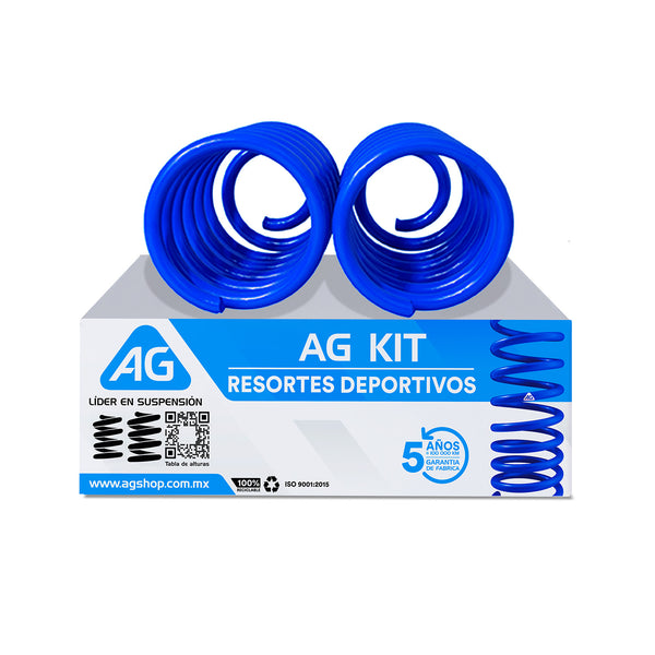 Resortes Deportivos Ag Volkswagen Golf A4 1999-2005 Tras