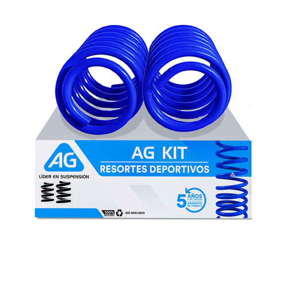 Resortes Deportivos AG Kit Volkswagen Derby Classic 1995-2008 Delanteros