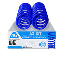 Resortes Deportivos AG Kit Volkswagen Polo 1994-2001 Par Trasero-1