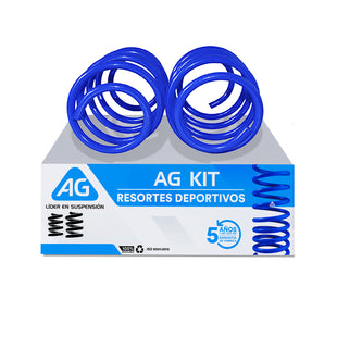 Resortes Deportivos AG Kit Nissan Sentra B16 2007-2012 Delanteros