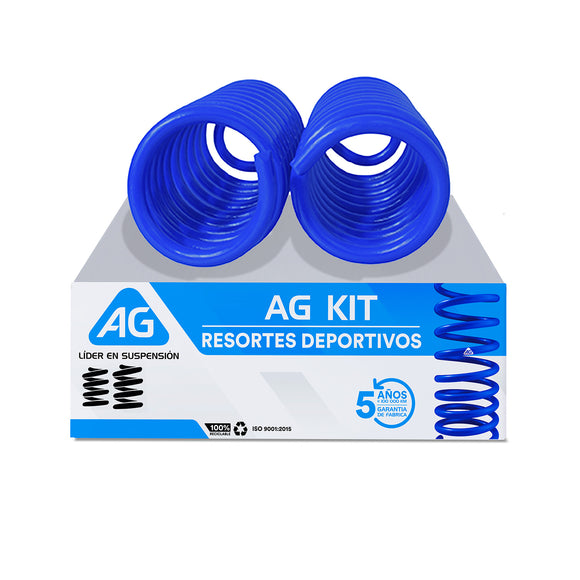 Resortes Deportivos AG Kit Audi A3 2004-2012 Traseros