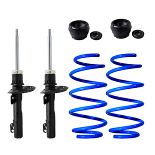 Kit Resortes Deportivos, Amortiguadores y Bases Volkswagen Gol 2009-2017 Delanteros
