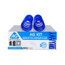 Resortes Deportivos AG Kit Volkswagen Gol Par Trasero-1