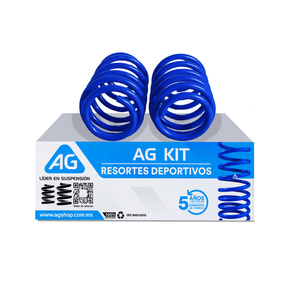 Resortes Deportivos AG Kit Volkswagen Golf MK5/MK6 2006-2013 Delanteros