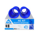 Resortes AG Kit Honda Civic Americano (Coupe e Híbrido) 2006-2011 Par Trasero-1